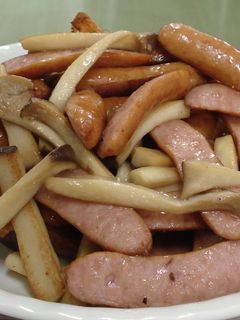 ウインナーとエリンギのペッパー炒め-レシピのメイン写真