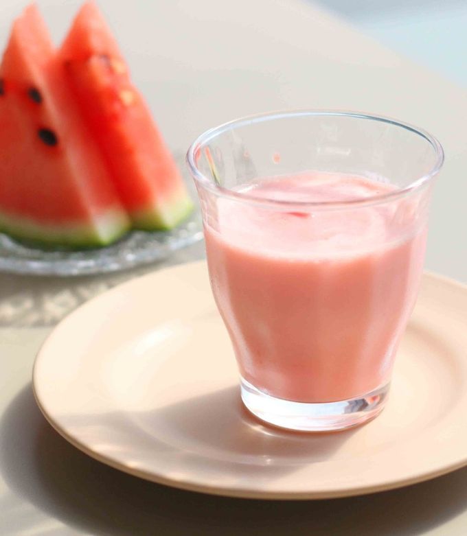 すいかスムージー by 内堀醸造 【クックパッド】 簡単おいしいみんなの