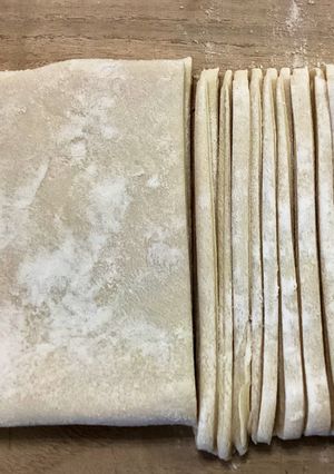 ツルもち食感！お家で手作りうどん-レシピのメイン写真