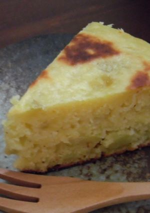 フォーク1本で簡単☆ さつまいもケーキ-レシピのメイン写真