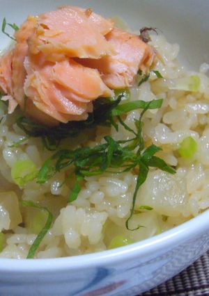 青じそ風味の大根めし-レシピのメイン写真