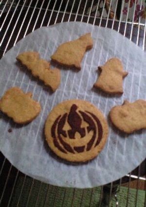 ハロウィンにカボチャクッキー-レシピのメイン写真
