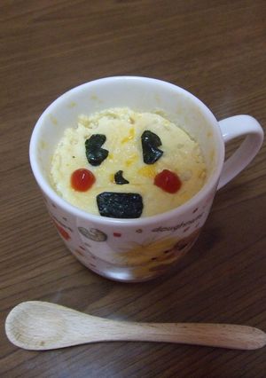 レンジにお任せ☆マグカップ茶碗蒸し♪-レシピのメイン写真