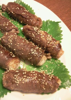 簡単!!　肉巻きおにぎり-レシピのメイン写真