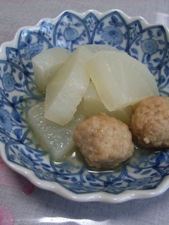 大根と鶏団子の煮物-レシピのメイン写真