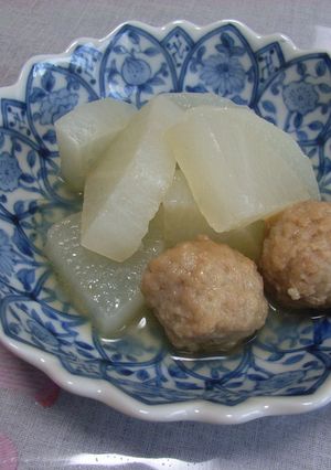 大根と鶏団子の煮物-レシピのメイン写真