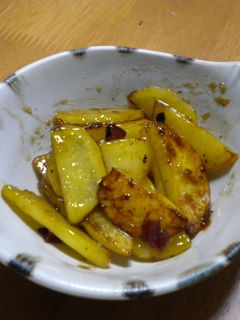 しそ風味のジャガイモきんぴら風-レシピのメイン写真