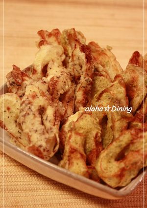 簡単美味しい２色の磯辺揚げ♪-レシピのメイン写真