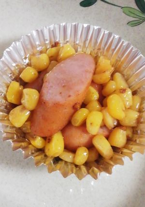 お弁当に♪ウィンナーとコーンのバター炒め-レシピのメイン写真