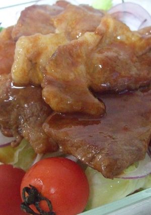 厚切り豚の辛味焼き-レシピのメイン写真
