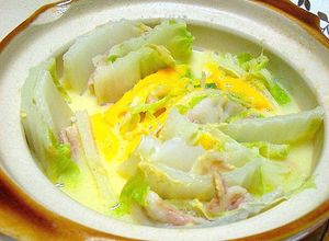 土鍋でほっこり〜白菜と豚バラのチーズ鍋〜-レシピのメイン写真