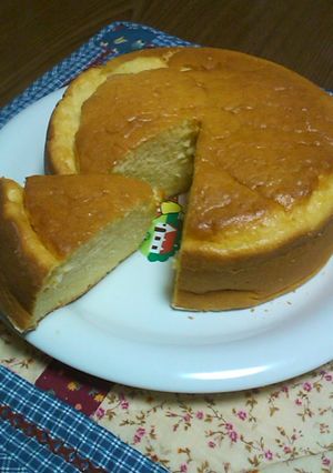 スライスチーズでチーズスポンジケーキ-レシピのメイン写真