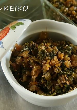 【農家のレシピ】セロリの葉の佃煮-レシピのメイン写真