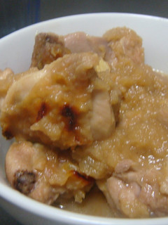 梨ととり肉のみぞれ煮込み-レシピのメイン写真