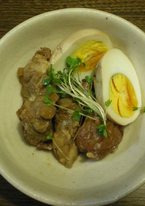 骨付き豚肉と梅の紹興酒煮-レシピのメイン写真
