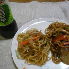 2色焼きそば-レシピのメイン写真