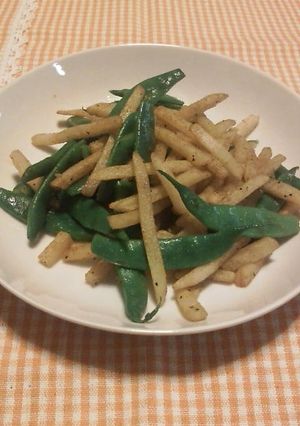 冷凍ポテトで簡単☆カレー粉炒め-レシピのメイン写真