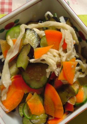 野菜たっぷり切り干し大根のはりはり-レシピのメイン写真