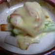 ちくわとキムチのチーズ焼き
