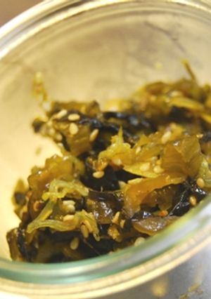 しょうがたっぷり☆高菜とおジャコの佃煮♪-レシピのメイン写真