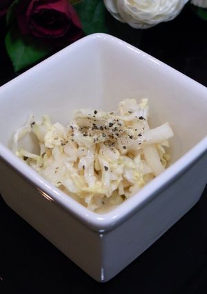 白菜だけで☆シャキシャキ簡単サラダ-レシピのメイン写真