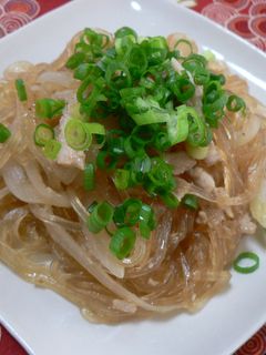 チャプチェ風✿春雨炒め-レシピのメイン写真