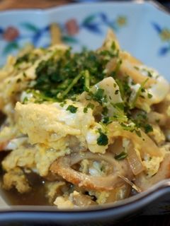 お手軽簡単♪ちくわの卵とじ-レシピのメイン写真
