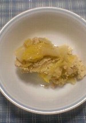 鶏肉と豆腐と白菜の重ね煮-レシピのメイン写真