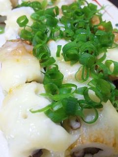 しいたけ&ちくわのマヨチー焼き-レシピのメイン写真