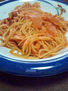 ナポリタンスパゲティ-レシピのメイン写真