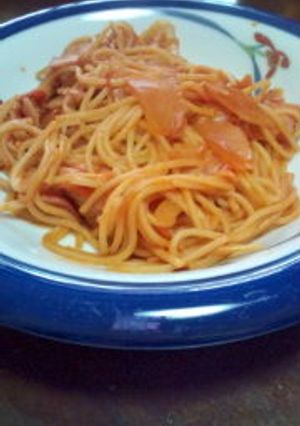 ナポリタンスパゲティ-レシピのメイン写真