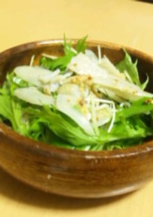 ごぼうと水菜のサラダ★マスタード風味-レシピのメイン写真