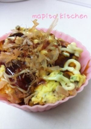 お弁当に☆お好み焼き風⁉な卵焼き-レシピのメイン写真