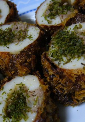 ちくわの肉詰めフライ-レシピのメイン写真