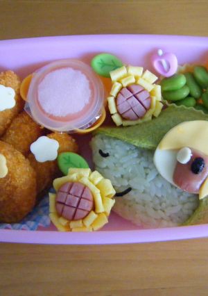 キャラ弁♪ ポケモン ツタージャ-レシピのメイン写真
