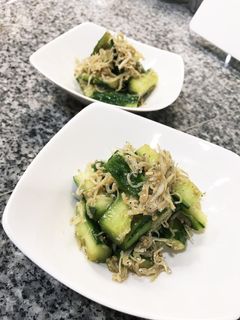 簡単!きゅうりとジャコの和え物-レシピのメイン写真