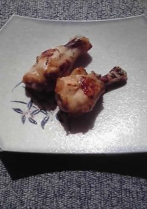 青じそドレッシング漬け手羽元焼き-レシピのメイン写真