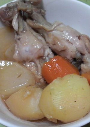 ドレッシングと圧力鍋でお手軽さっぱり煮-レシピのメイン写真