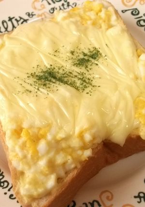 玉子＆チーズの簡単トースト♪-レシピのメイン写真