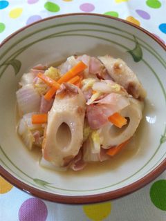 ちくわと白菜で中華風煮込み-レシピのメイン写真