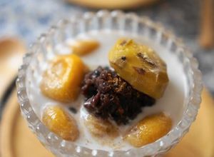 南瓜白玉のココナッツぜんざい風-レシピのメイン写真