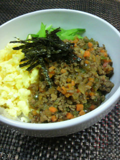 ☆野菜たっぷり☆そぼろ丼-レシピのメイン写真