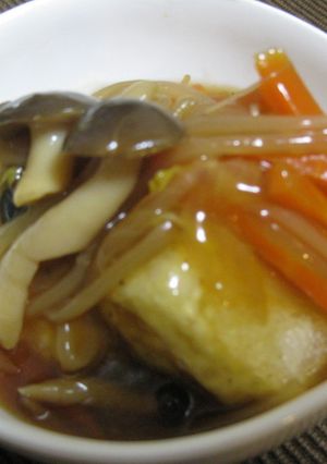 野菜のあんかけ♪揚げだし豆腐-レシピのメイン写真