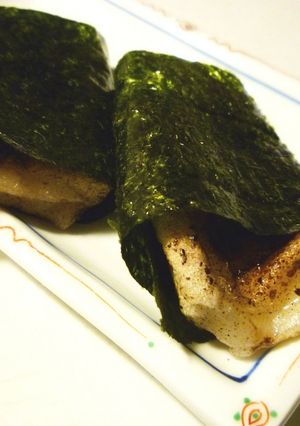 焦がし醤油のシャリシャリ餅byフライパン-レシピのメイン写真
