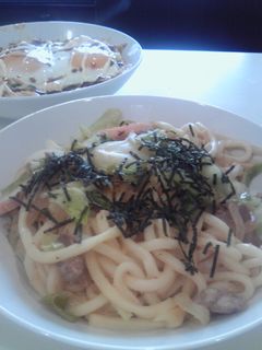簡単お手軽めんたい焼うどん-レシピのメイン写真