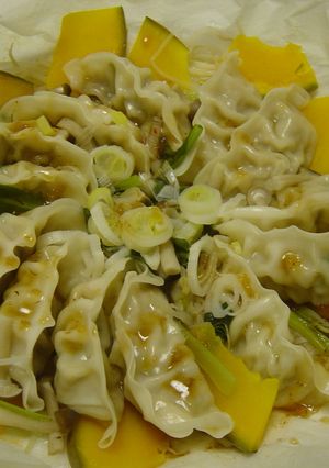 野菜モリモリ！簡単蒸し餃子-レシピのメイン写真