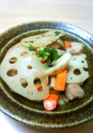 ＊市販のポン酢で＊蓮根のきんぴら-レシピのメイン写真