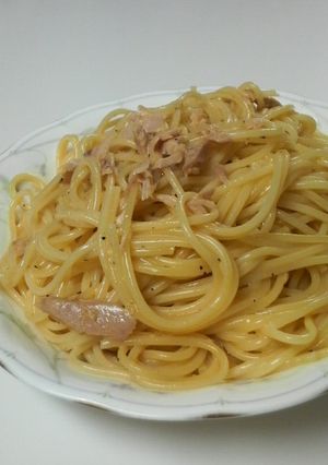 ローカロなのに濃厚♪ツナクリームパスタ-レシピのメイン写真
