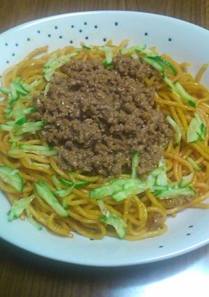 ジャージャー☆カレー麺-レシピのメイン写真