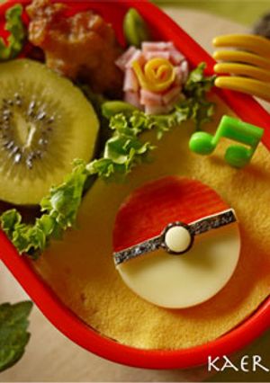 初心者向け♪モンスターボールオムライス-レシピのメイン写真
